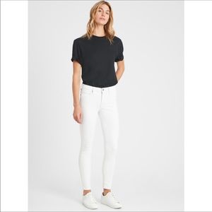 Banana Republic White Skinny Jeans